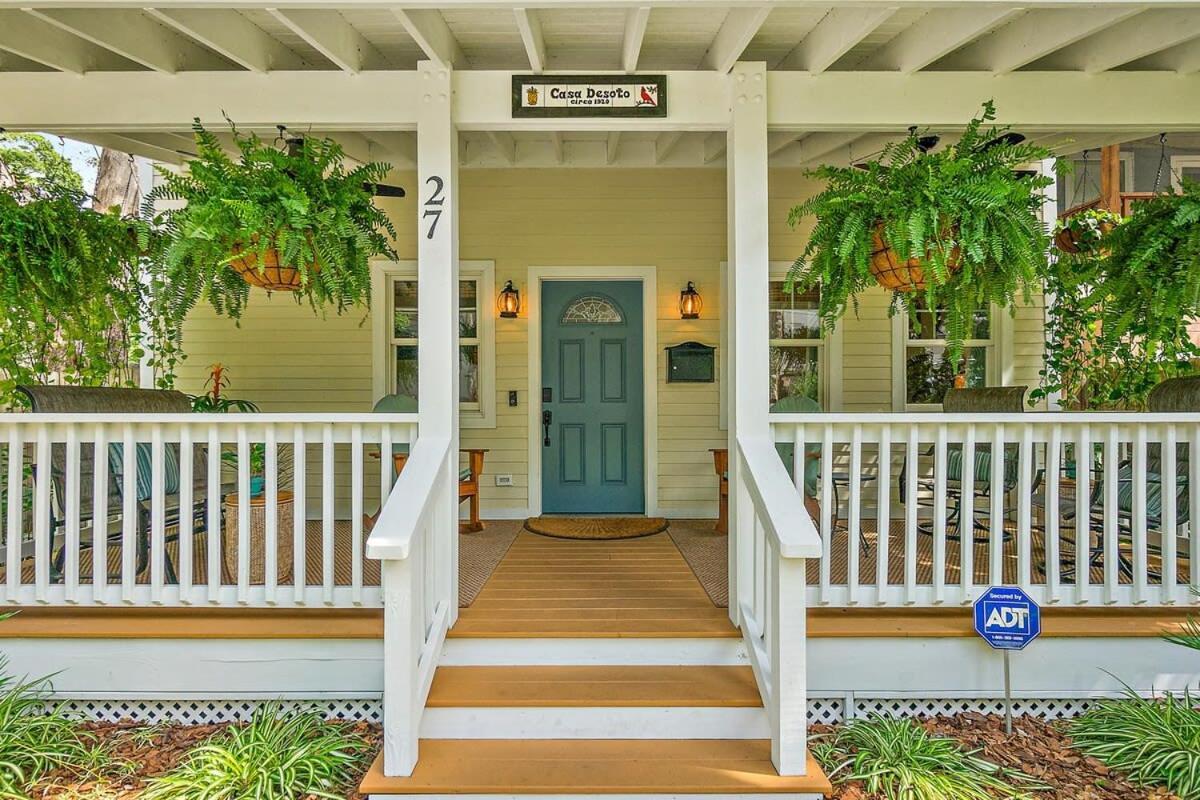 セント・オーガスティン Casa Desoto - Luxury Downtown Oasisヴィラ エクステリア 写真