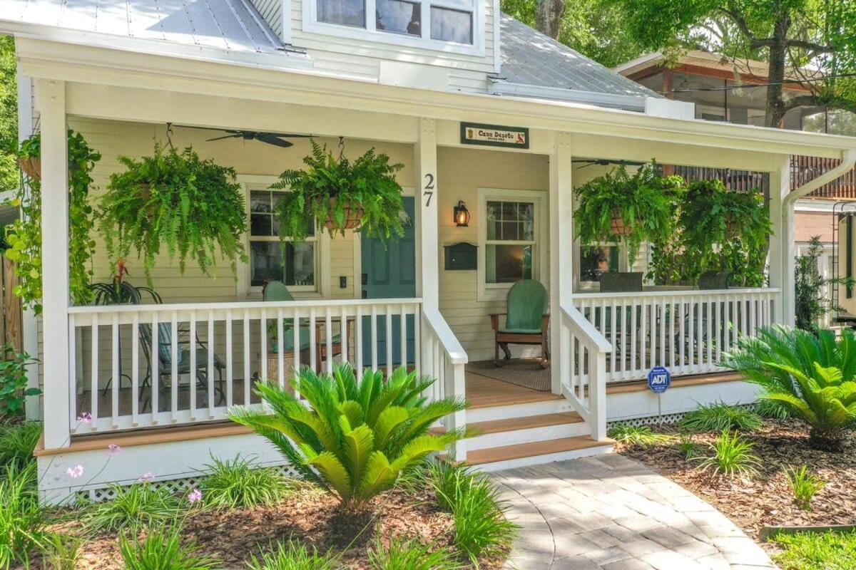 セント・オーガスティン Casa Desoto - Luxury Downtown Oasisヴィラ エクステリア 写真
